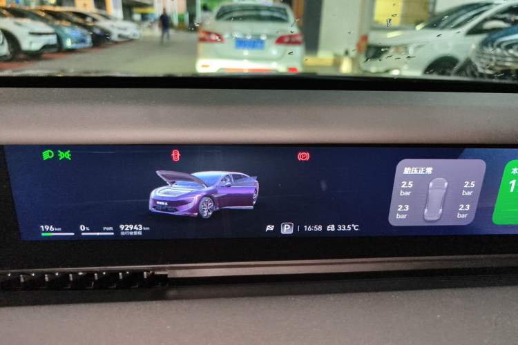 Used Avatr 12 2023 650 Three-Laser Four-Wheel Drive Performance Edition Instrument Cluster