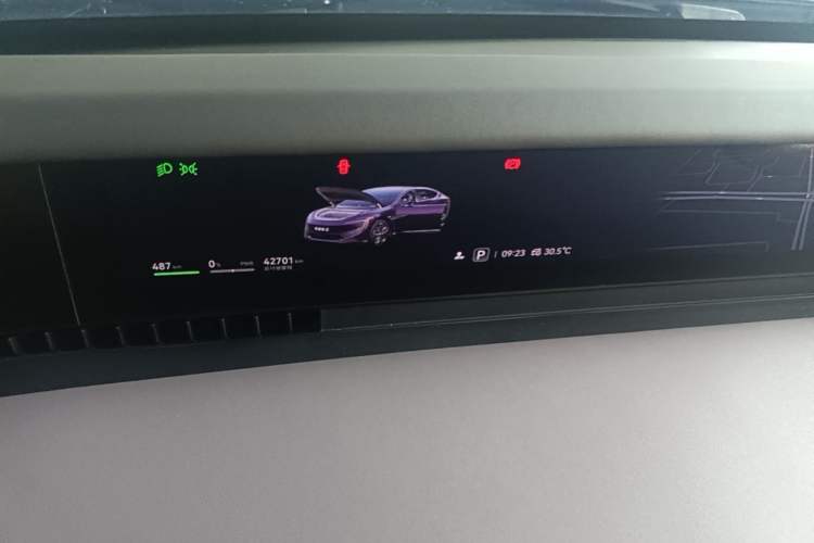 Used Avatr 12 2023 700 Three-Laser Rear-Wheel Drive Luxury Edition Instrument Cluster