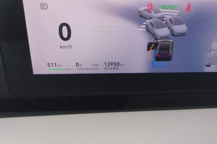 Used Avatr 12 2023 650 Three-Laser Four-Wheel Drive Performance Edition Odometer Close Up