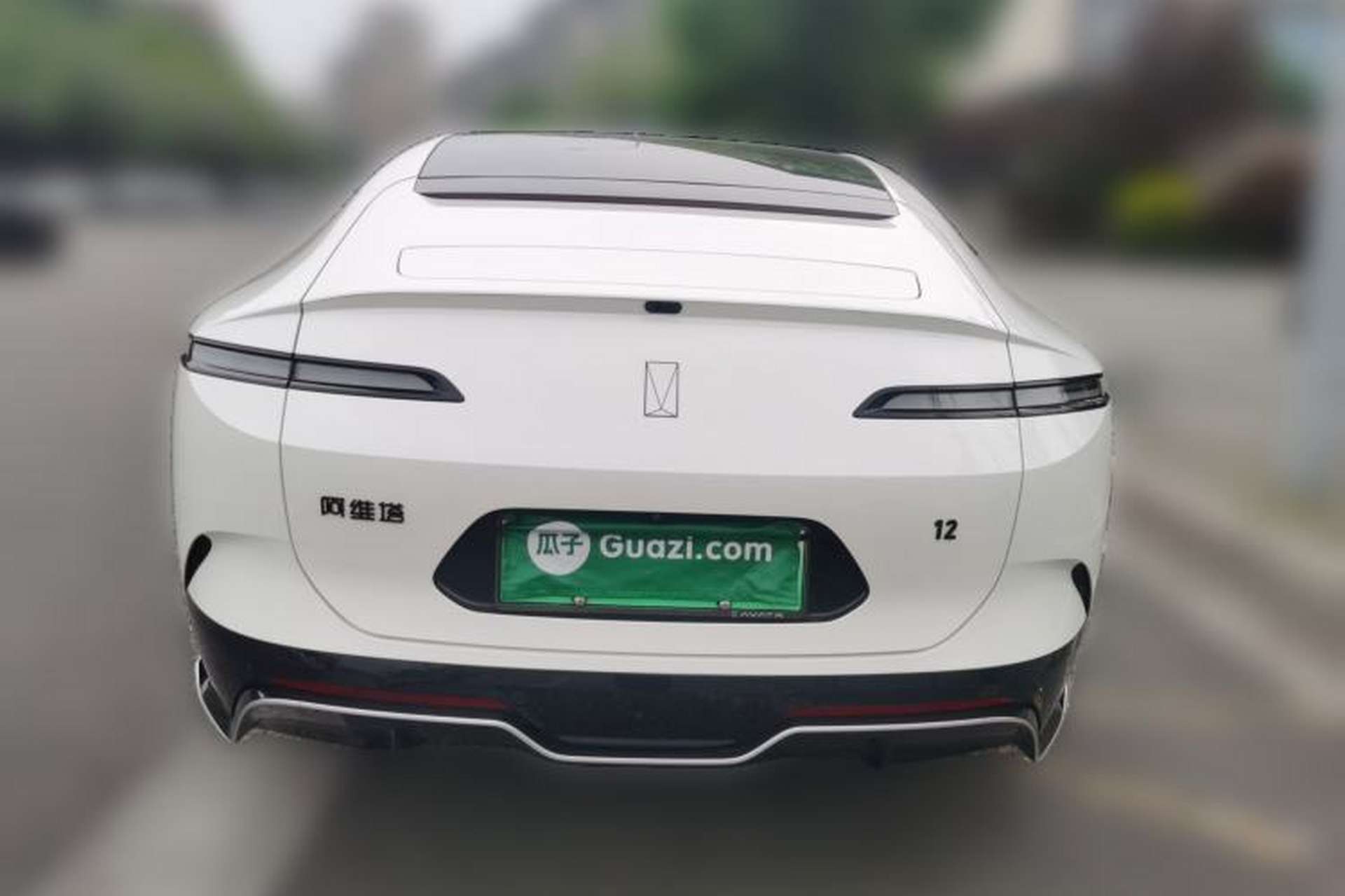 Used Avatr 12 2023 700 Three-Laser Rear-Wheel Drive Luxury Edition Rear