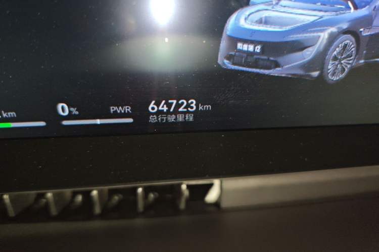 Used Avatr 12 2024 650 Three-Laser Four-Wheel Drive Performance Edition Odometer Close Up