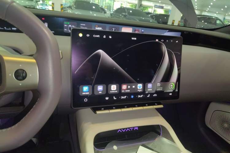 Used Avatr 12 2024 650 Three-Laser Four-Wheel Drive Performance Edition Audio And AC Panel