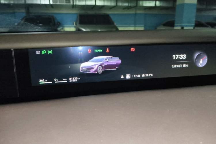 Used Avatr 12 2024 700 Three-Laser Rear-Wheel Drive Smart Enjoyment Version Instrument Cluster