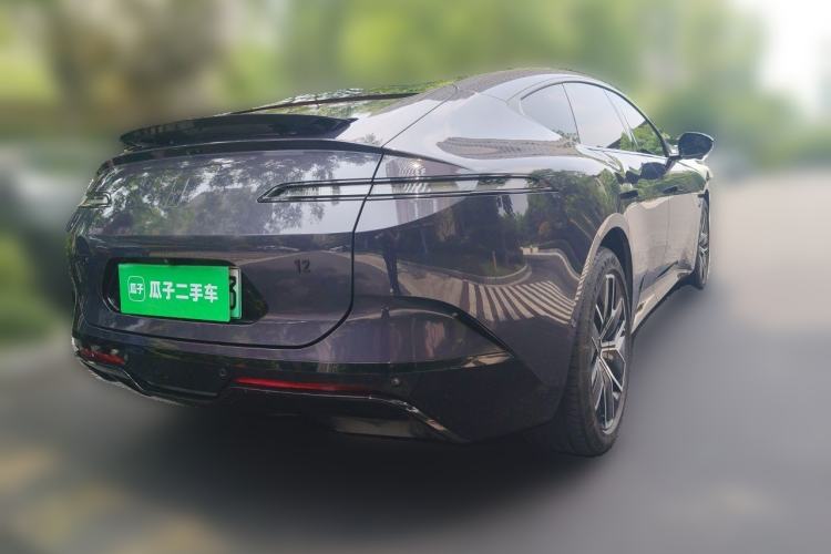 Used Avatr 12 2024 700 Three-Laser Rear-Wheel Drive Luxury Edition Rear Right 45 Deg