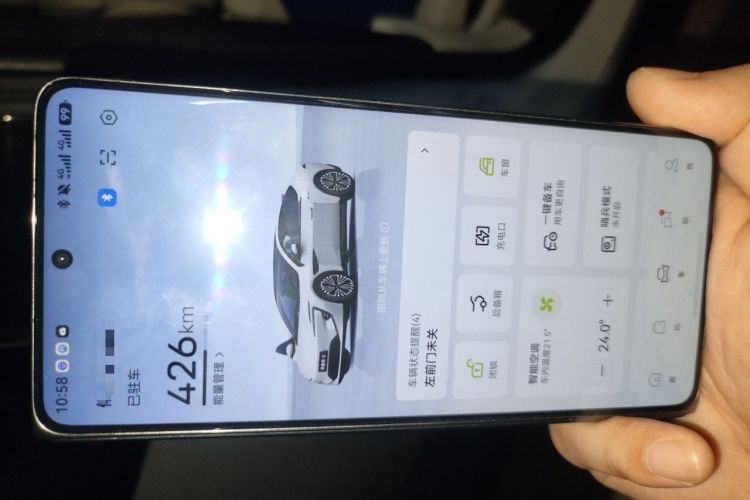Used Avatr 12 2024 Updated Version 700 Three-Laser Rear-Wheel Drive Luxury Edition Vehicle Key