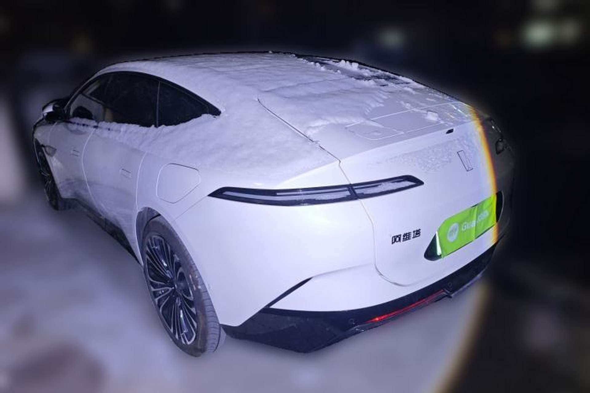 Used Avatr 12 2024 Updated Version 700 Three-Laser Rear-Wheel Drive Luxury Edition Rear Left 45 Deg