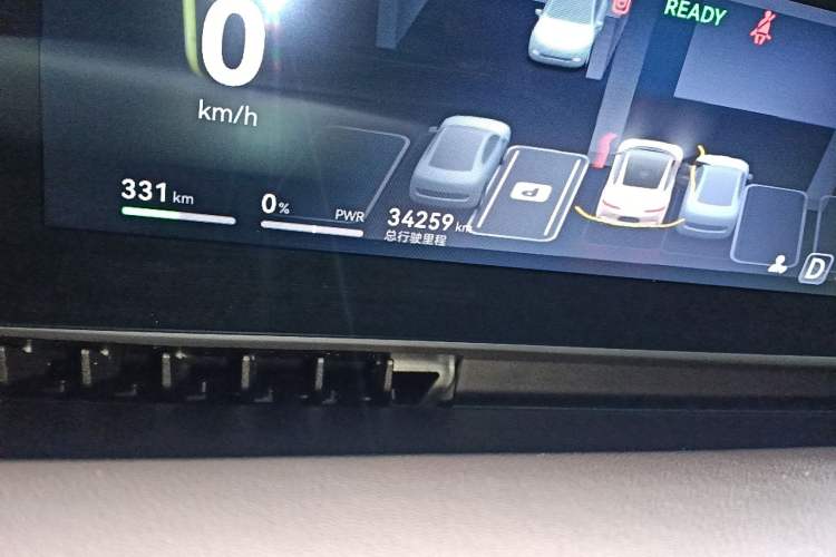 Used Avatr 12 2024 650 Three-Laser All-Wheel Drive GT Version Odometer Close Up