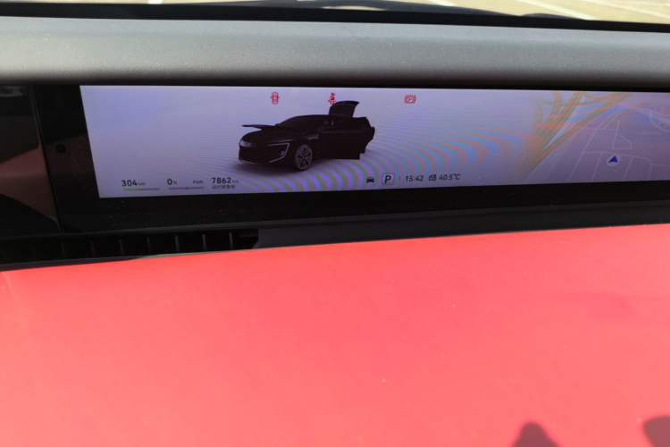 Used Avatr 12 2025 Updated Ultra All-Electric Four-Wheel Drive Instrument Cluster