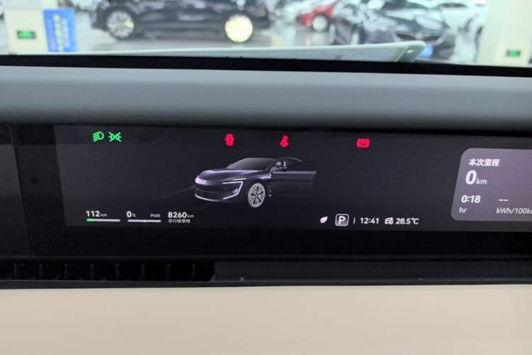 Used Avatr 12 2025 Updated Ultra All-Electric Four-Wheel Drive Instrument Cluster