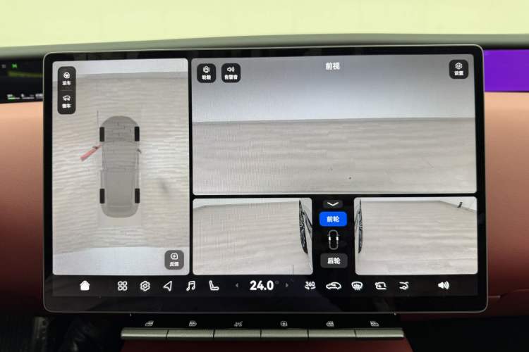 Used Avatr 12 2025 Ultra All-Electric Four-Wheel Drive Audio And AC Panel