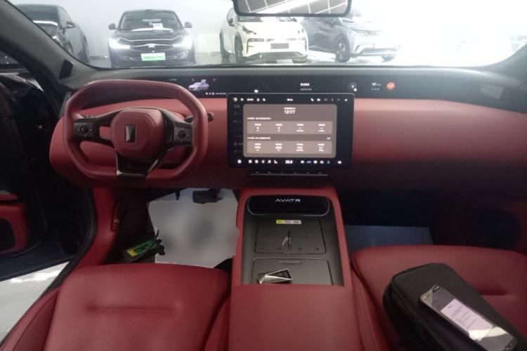 Used Avatr 12 2025 Year Updated Ultra Extended-Range Version Center Console