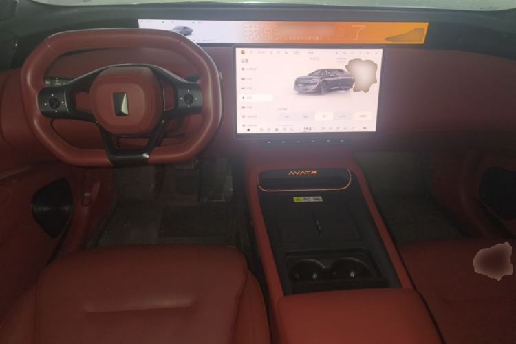 Used Avatr 12 2025 Year Updated Ultra Extended-Range Version Center Console