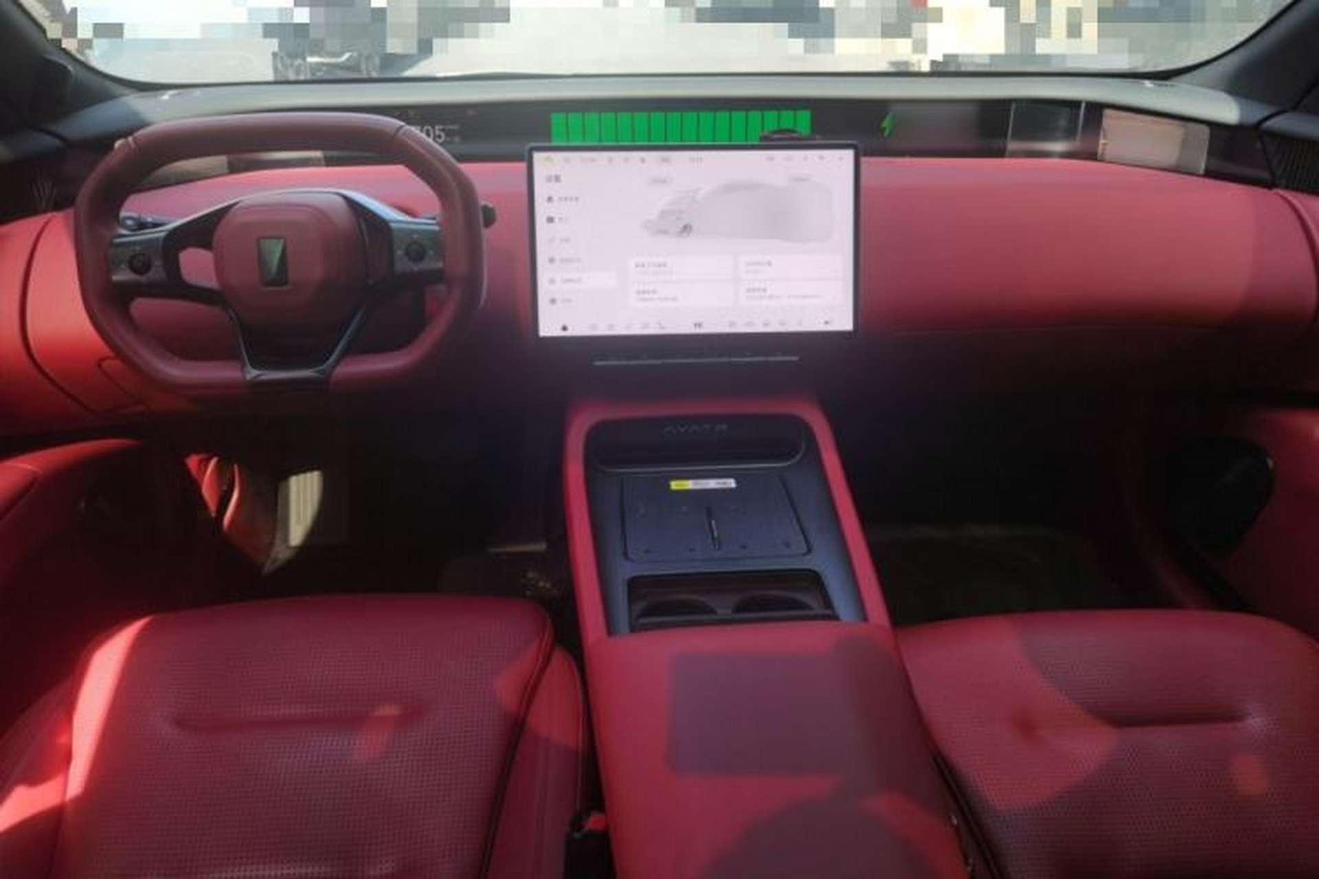 Used Avatr 12 2025 Updated Ultra All-Electric Four-Wheel Drive Center Console