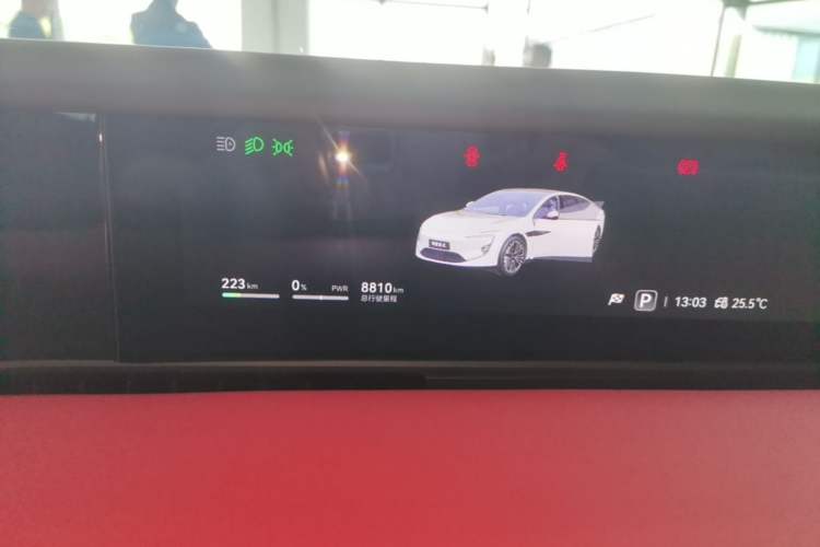 Used Avatr 12 2025 Ultra All-Electric Four-Wheel Drive Instrument Cluster