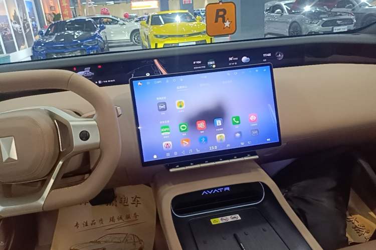 Used Avatr 12 2026 Ultra Pure-Electric All-Wheel-Drive Version Audio And AC Panel