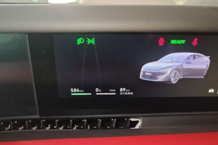 Used Avatr 12 2026 Max Pure-Electric Version Odometer Close Up
