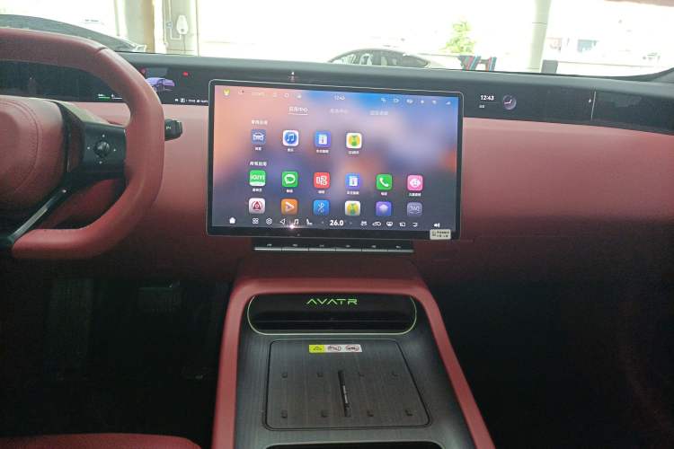 Used Avatr 12 2026 Ultra Pure-Electric All-Wheel-Drive Version Audio And AC Panel
