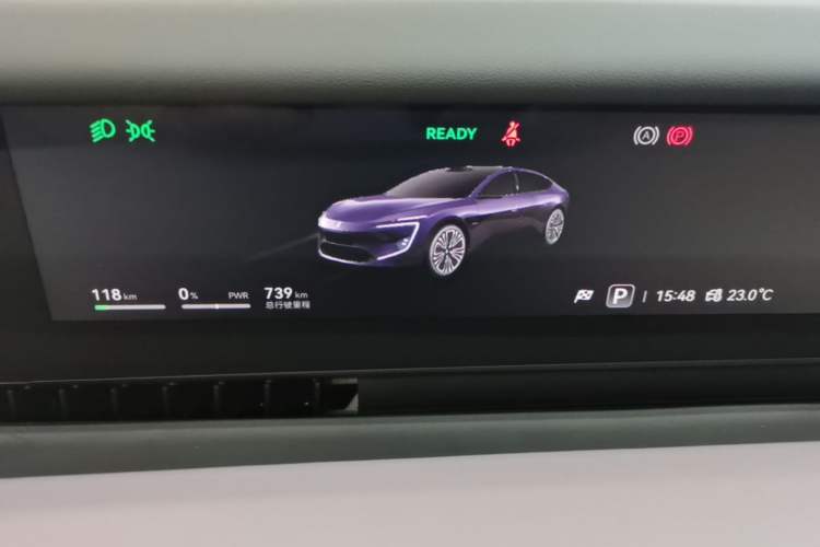 Used Avatr 12 2026 Revised Master Three-Motor Pure Electric Edition Instrument Cluster