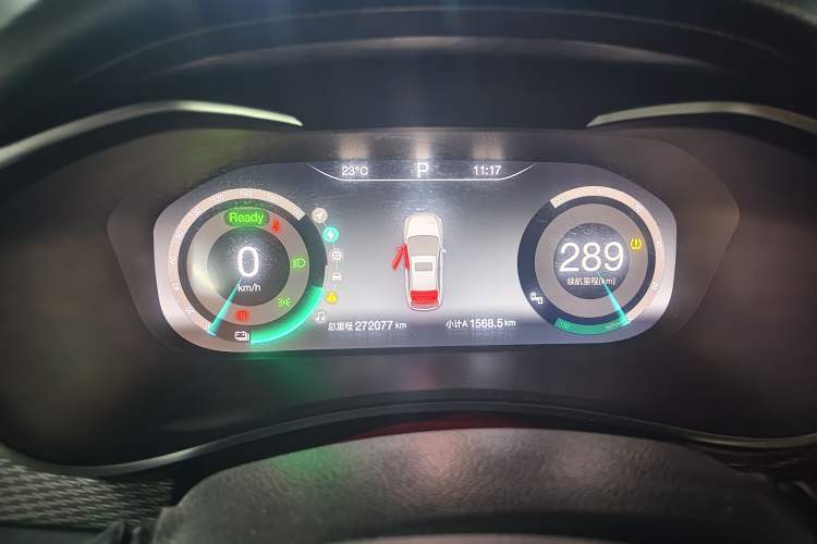 Used BAIC Beijing EU5 2018 R500 Smart Wind Edition Instrument Cluster