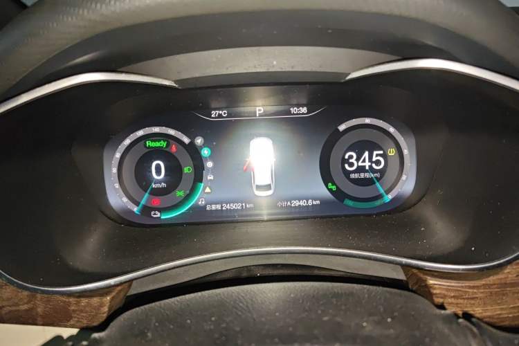 Used BAIC Beijing EU5 2018 R500 Smart Wind Edition Instrument Cluster