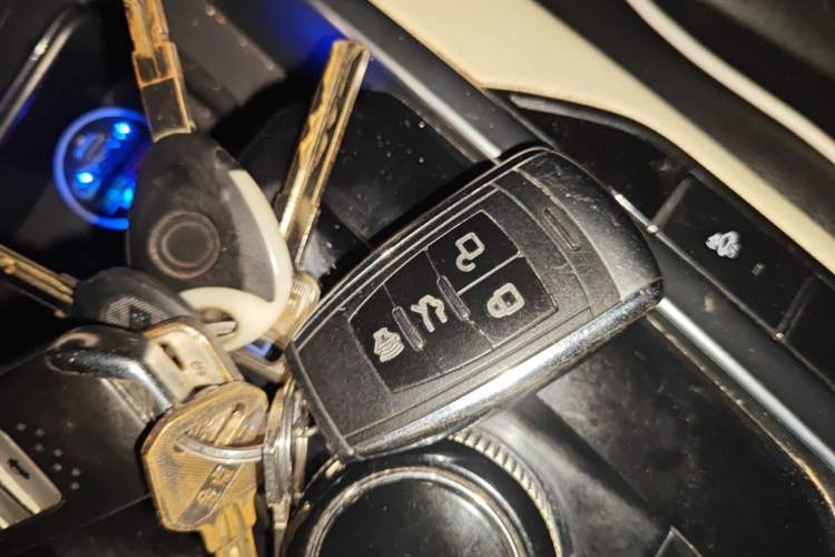 Used BAIC Beijing EU5 2018 R500 Smart Wind Edition Vehicle Key