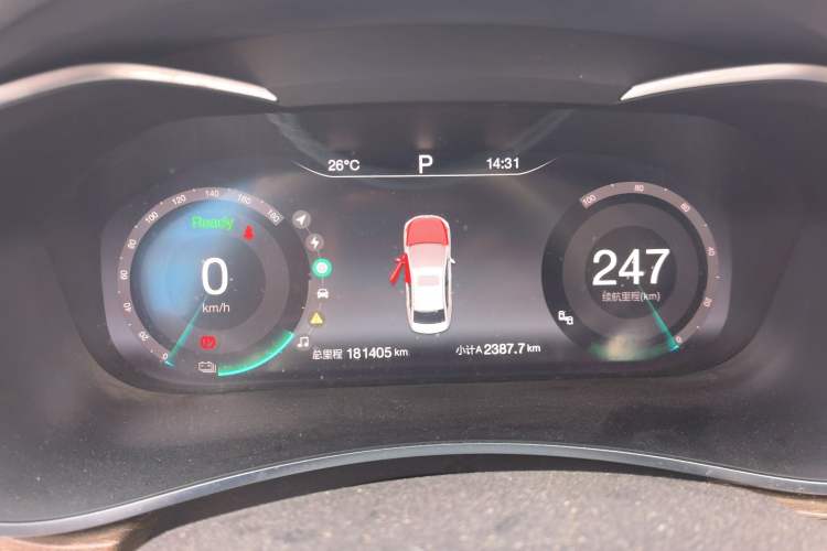 Used BAIC Beijing EU5 2018 R500 Smart Wind Edition Instrument Cluster