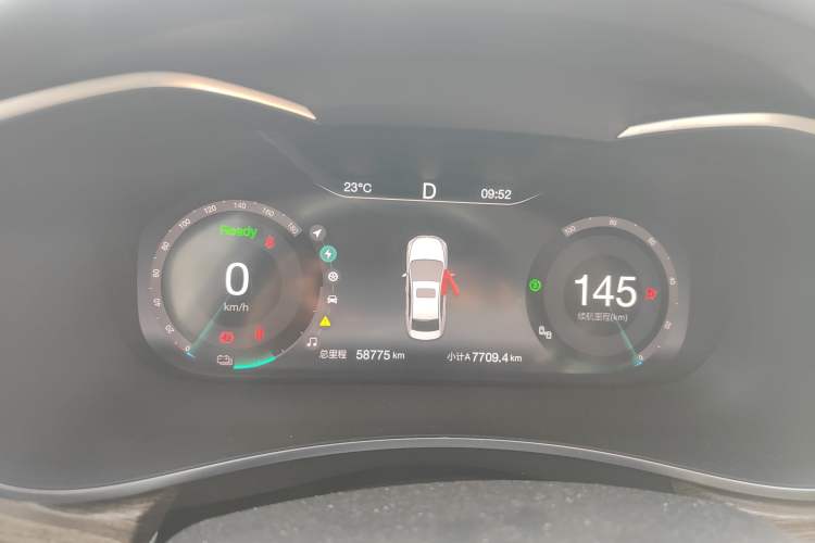 Used BAIC Beijing EU5 2018 R500 Smart Wind Edition Instrument Cluster