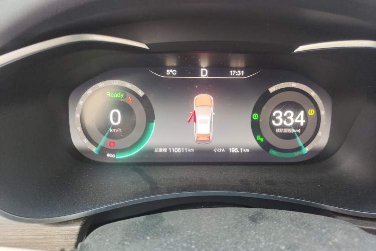 Used BAIC Beijing EU5 2018 R500 Smart Wind Edition Instrument Cluster