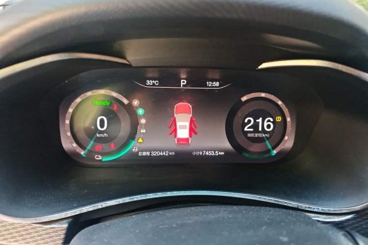 Used BAIC Beijing EU5 2018 R500 Smart Wind Edition Instrument Cluster