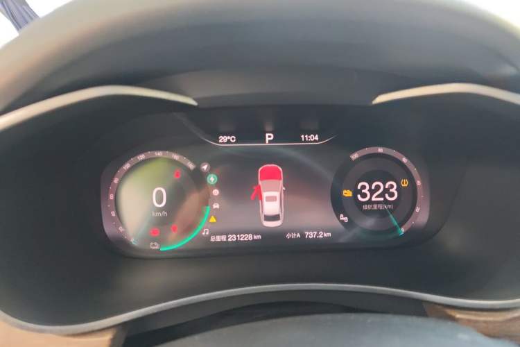 Used BAIC Beijing EU5 2018 R500 Smart Wind Edition Instrument Cluster
