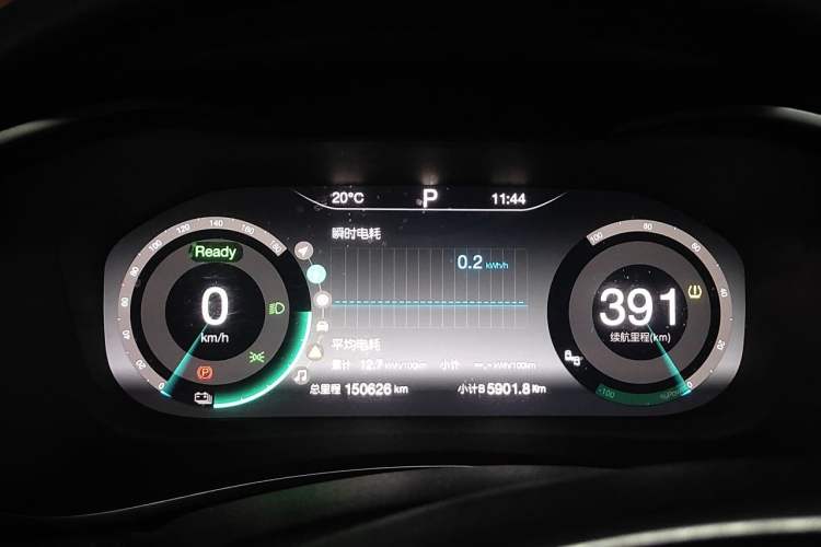 Used BAIC Beijing EU5 2018 R500 Smart Wind Edition Instrument Cluster