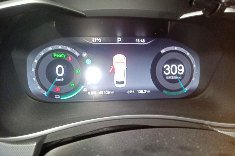 Used BAIC Beijing EU5 2018 R550 Smart Trend Edition Instrument Cluster