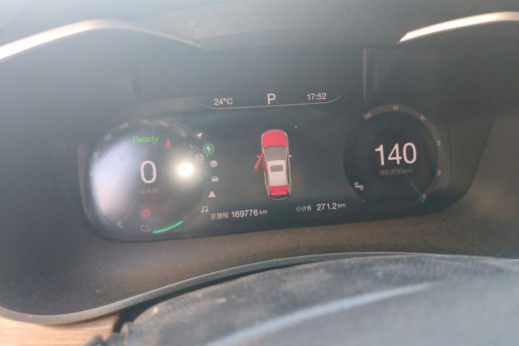 Used BAIC Beijing EU5 2018 R500 Smart Wind Edition Instrument Cluster