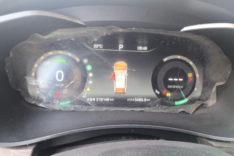 Used BAIC Beijing EU5 2018 R500 Smart Wind Edition Instrument Cluster