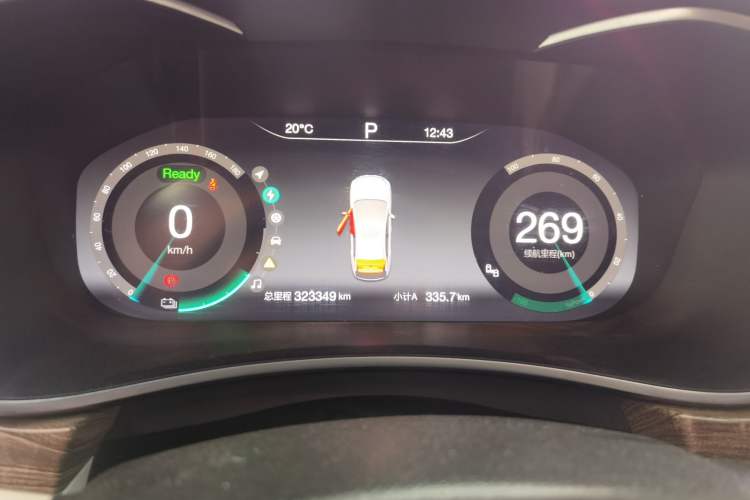 Used BAIC Beijing EU5 2018 R500 Smart Wind Edition Instrument Cluster