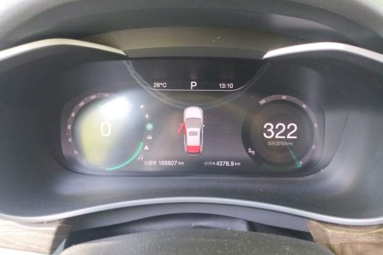 Used BAIC Beijing EU5 2018 R500 Smart Wind Edition Instrument Cluster