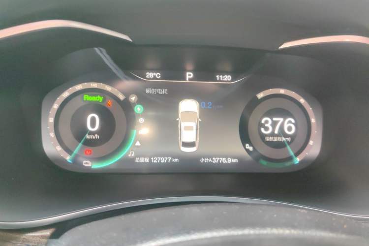 Used BAIC Beijing EU5 2018 R500 Smart Wind Edition Instrument Cluster