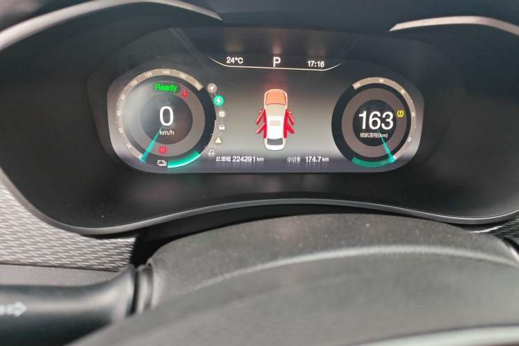 Used BAIC Beijing EU5 2018 R500 Smart Wind Edition Instrument Cluster