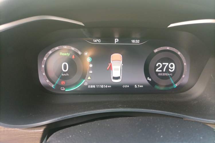 Used BAIC Beijing EU5 2018 R500 Smart Edition Instrument Cluster