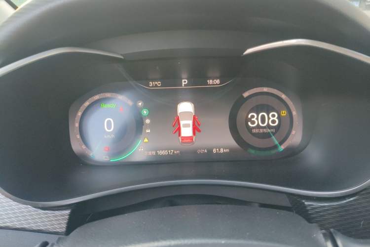 Used BAIC Beijing EU5 2018 R500 Smart Wind Edition Instrument Cluster