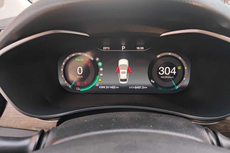 Used BAIC Beijing EU5 2018 R500 Smart Wind Edition Instrument Cluster