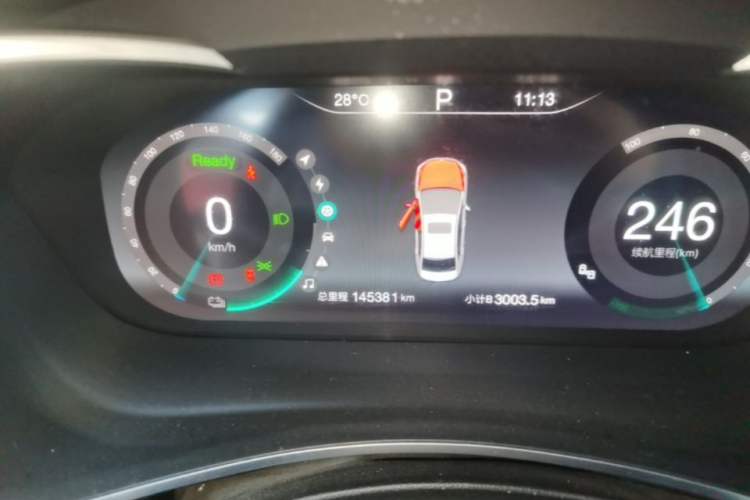 Used BAIC Beijing EU5 2018 R500 Smart Wind Edition Instrument Cluster
