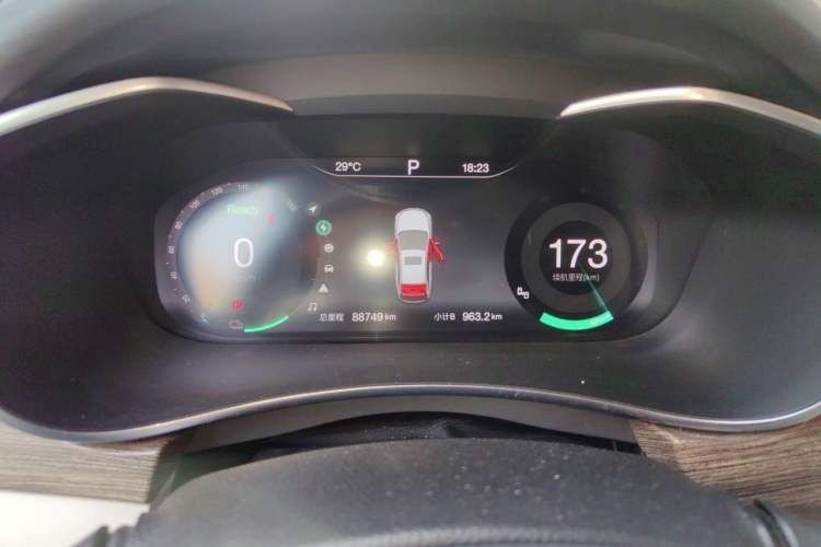 Used BAIC Beijing EU5 2018 R500 Smart Edition Instrument Cluster