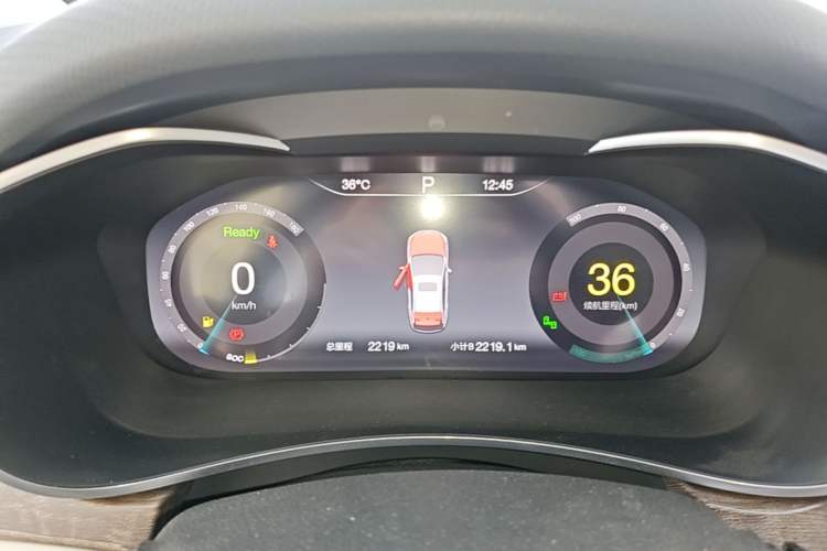 Used BAIC Beijing EU5 2018 R500 Smart Wind Edition Instrument Cluster