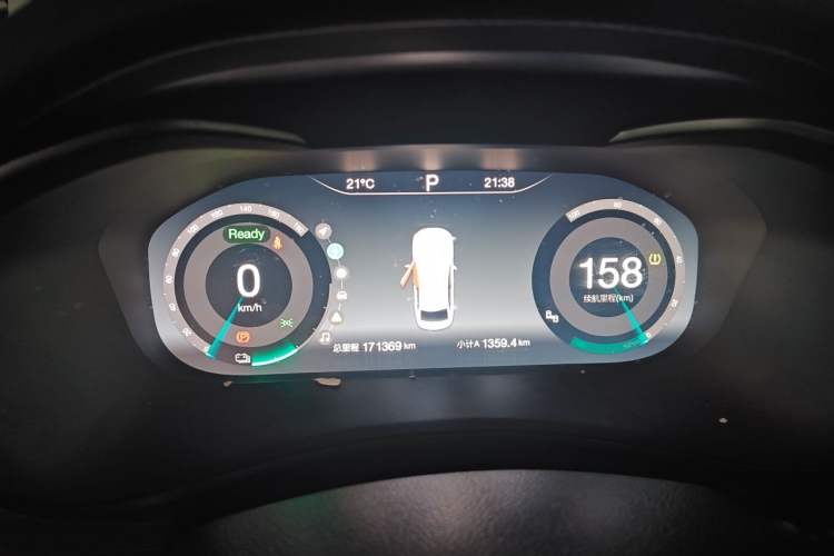 Used BAIC Beijing EU5 2018 R500 Smart Wind Edition Instrument Cluster