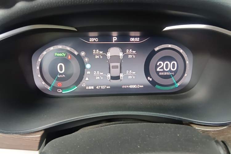 Used BAIC Beijing EU5 2018 R500 Smart Wind Edition Instrument Cluster