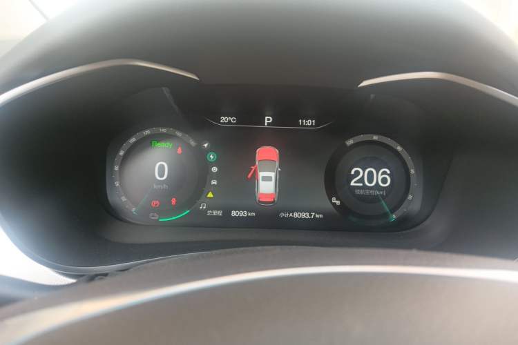 Used BAIC Beijing EU5 2019 R600 Smart Fashion Edition Instrument Cluster