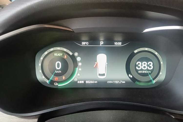 Used BAIC Beijing EU5 2019 R500 Smart Wind Edition Instrument Cluster