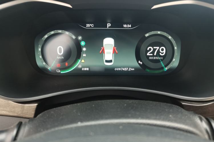 Used BAIC Beijing EU5 2019 R500 Smart Wind Edition Instrument Cluster