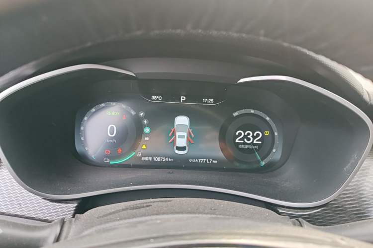 Used BAIC Beijing EU5 2019 R500 Smart Wind Edition Instrument Cluster